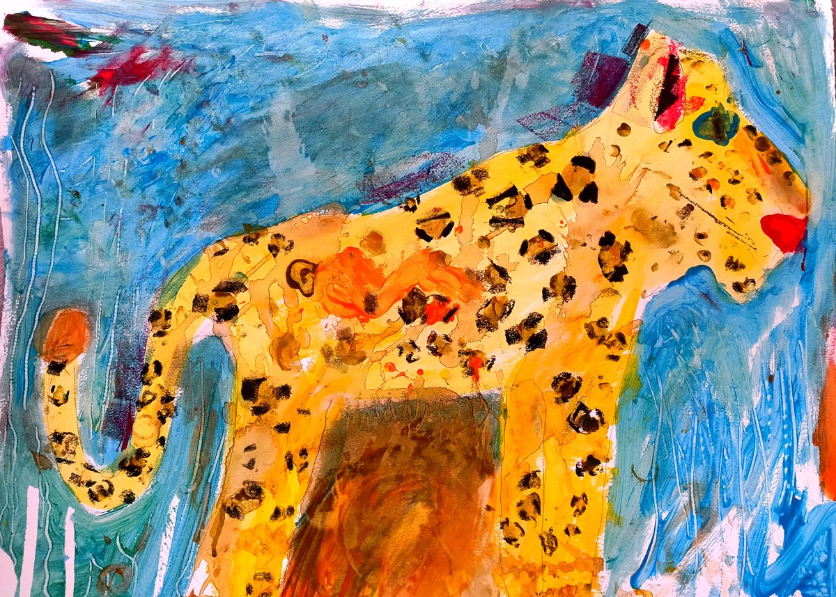 Spotty Leopard print